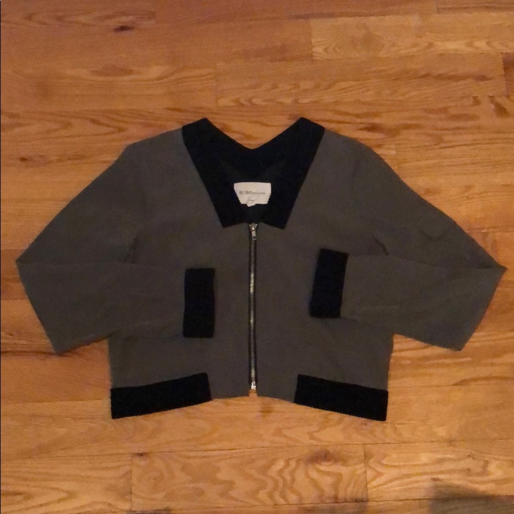 BCBG Cropped Jacket Size Small